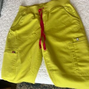 Figs Limeade Yola High Waisted Pants